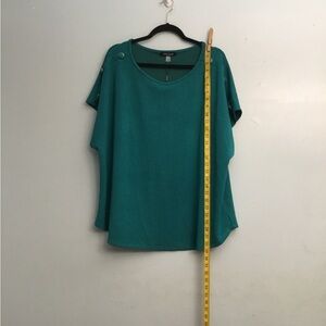 Cable & Gauge Teal Blouse